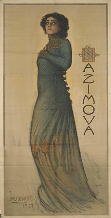 Афиша  Назимовой 1907 г.